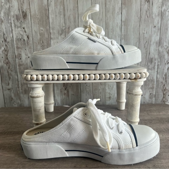 Polo by Ralph Lauren White Sneakers Slip On 7 - Picture 3 of 8